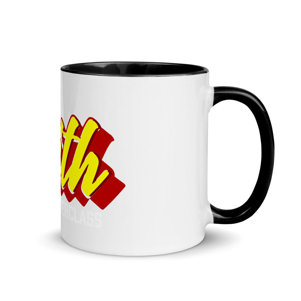 Faith Mug with Color - Jean Marie's Faith Apparel 