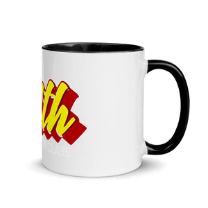 Faith Mug with Color - Jean Marie's Faith Apparel 