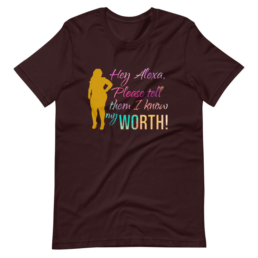 Hey Alexa! T-Shirt - Jean Marie's Faith Apparel 