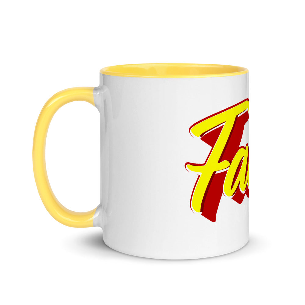 Faith Mug with Color - Jean Marie's Faith Apparel 