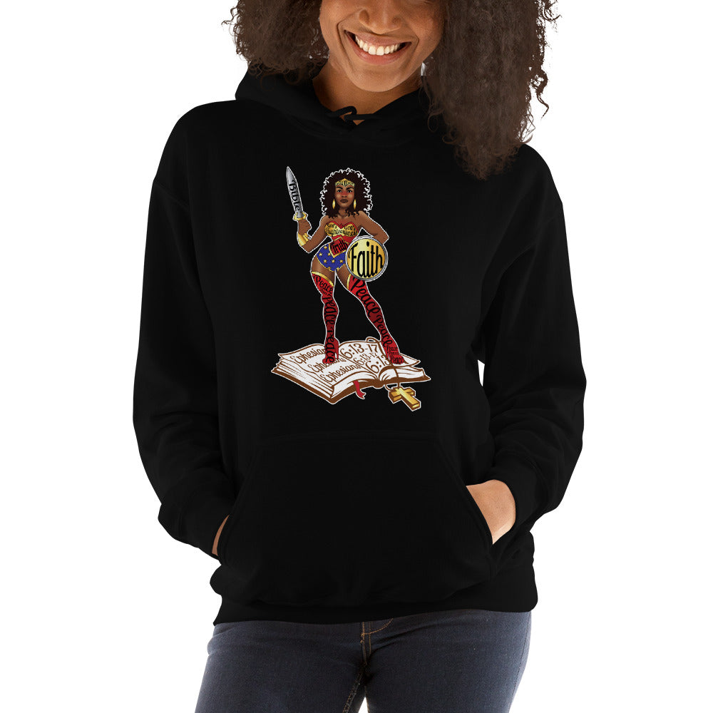 Faith Woman Hoodie - Jean Marie's Faith Apparel 