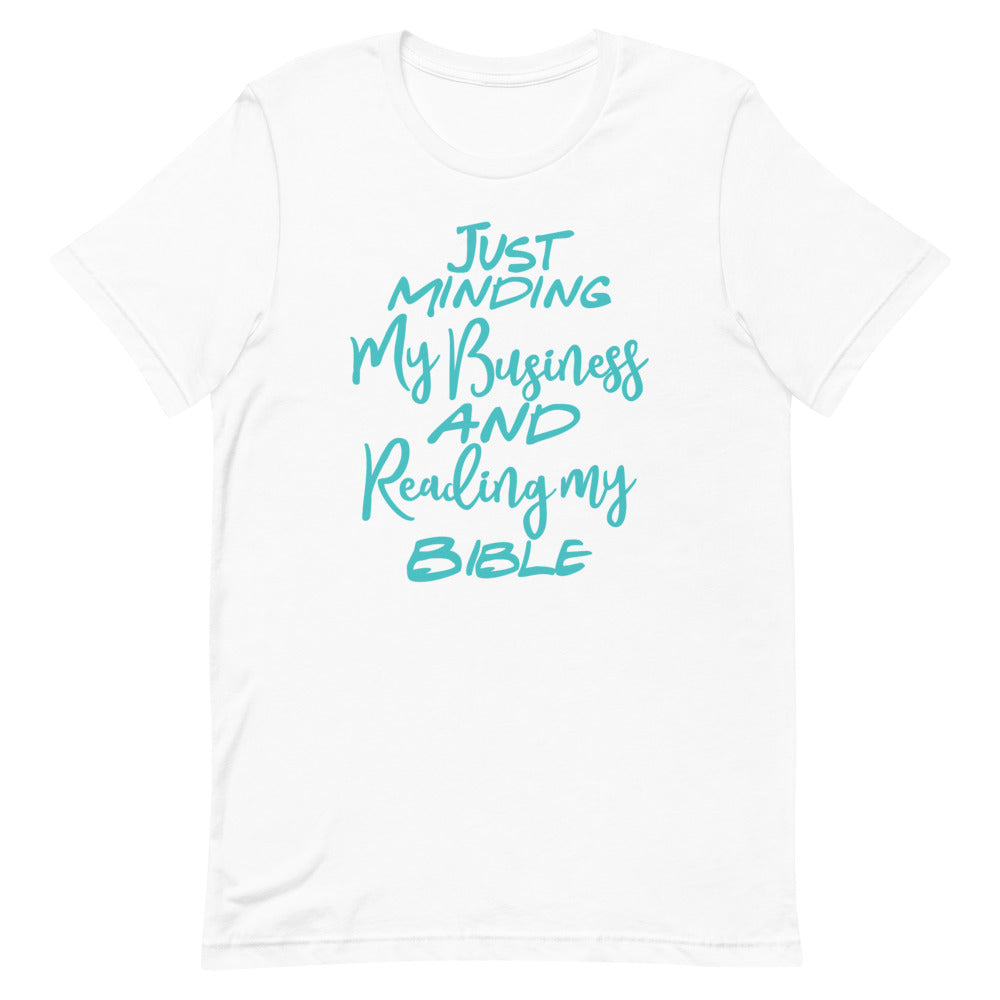 Minding my Business Short-Sleeve T-Shirt - Jean Marie's Faith Apparel 