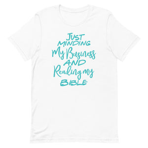 Minding my Business Short-Sleeve T-Shirt - Jean Marie's Faith Apparel 