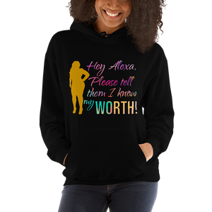 Hey Alexa Hoodie - Jean Marie's Faith Apparel 