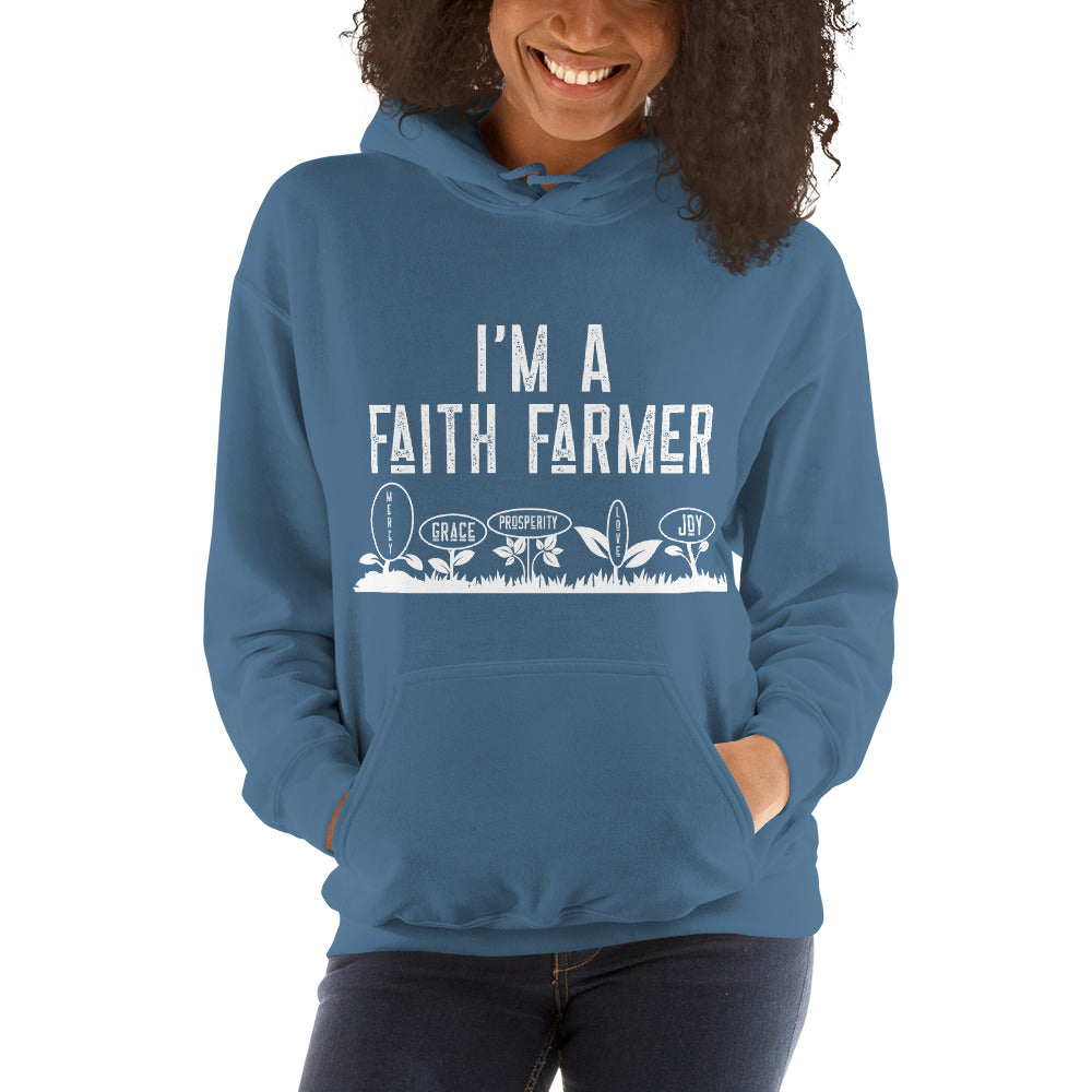 Faith Farmer Hoodie - Jean Marie's Faith Apparel 