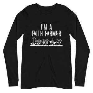 Faith Farmer Long Sleeve Tee - Jean Marie's Faith Apparel 