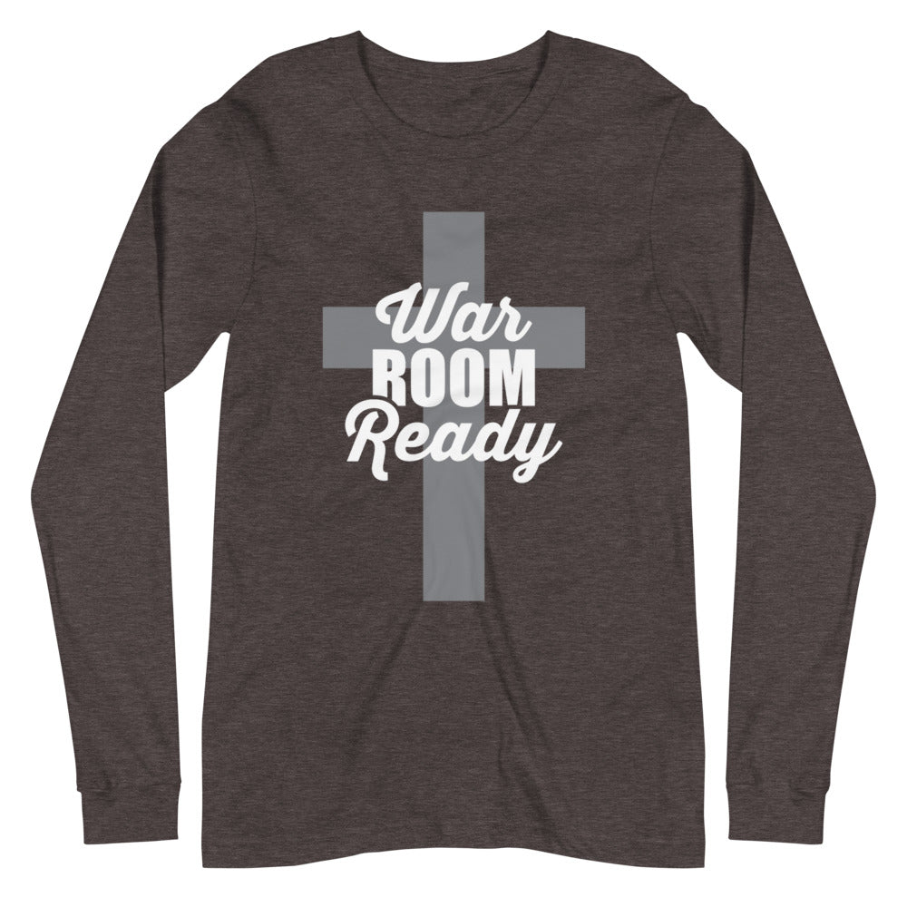 War Room Ready Long Sleeve Tee - Jean Marie's Faith Apparel 