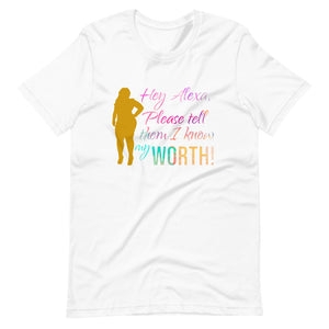 Hey Alexa! T-Shirt - Jean Marie's Faith Apparel 