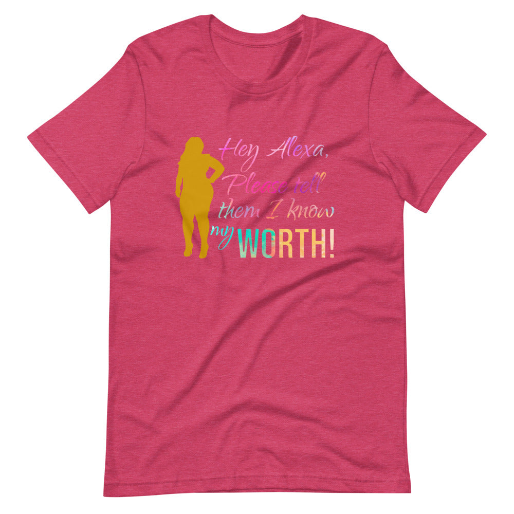 Hey Alexa! T-Shirt - Jean Marie's Faith Apparel 