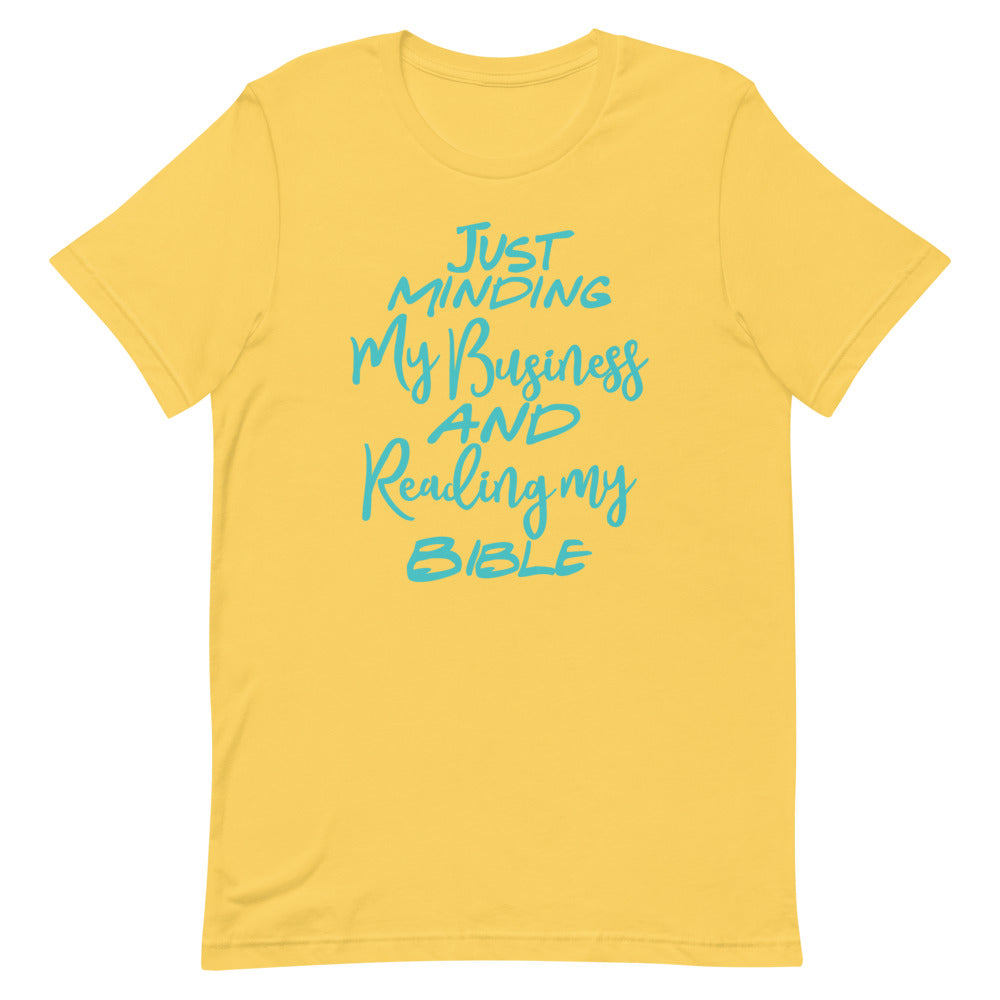 Minding my Business Short-Sleeve T-Shirt - Jean Marie's Faith Apparel 