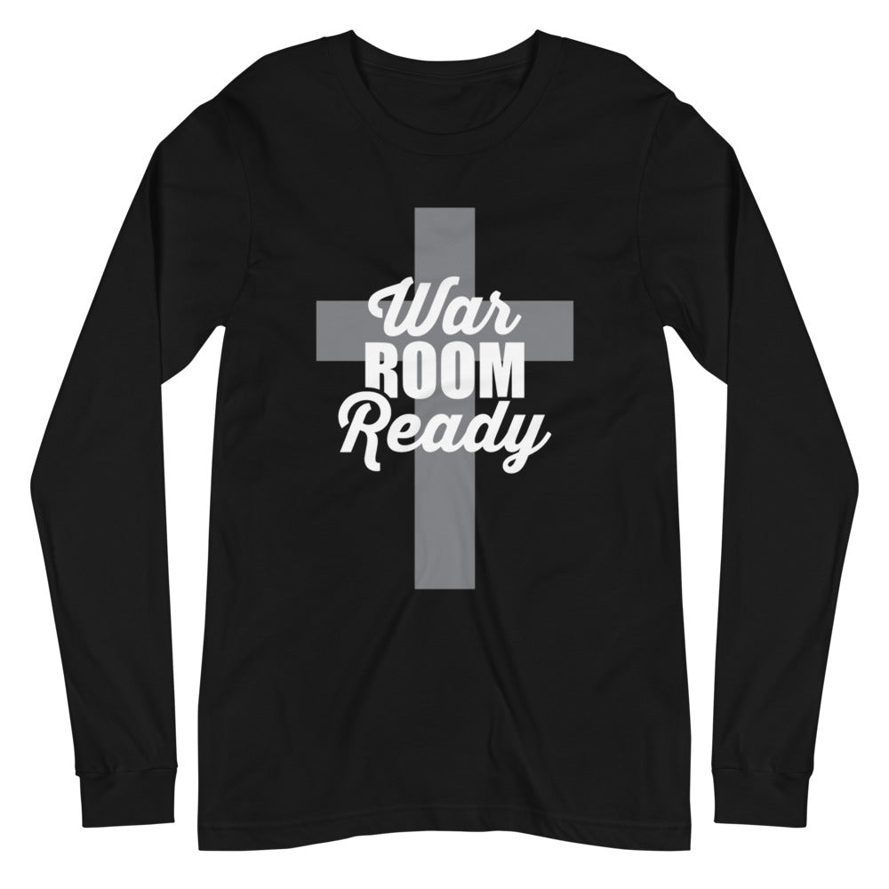 War Room Ready Long Sleeve Tee - Jean Marie's Faith Apparel 