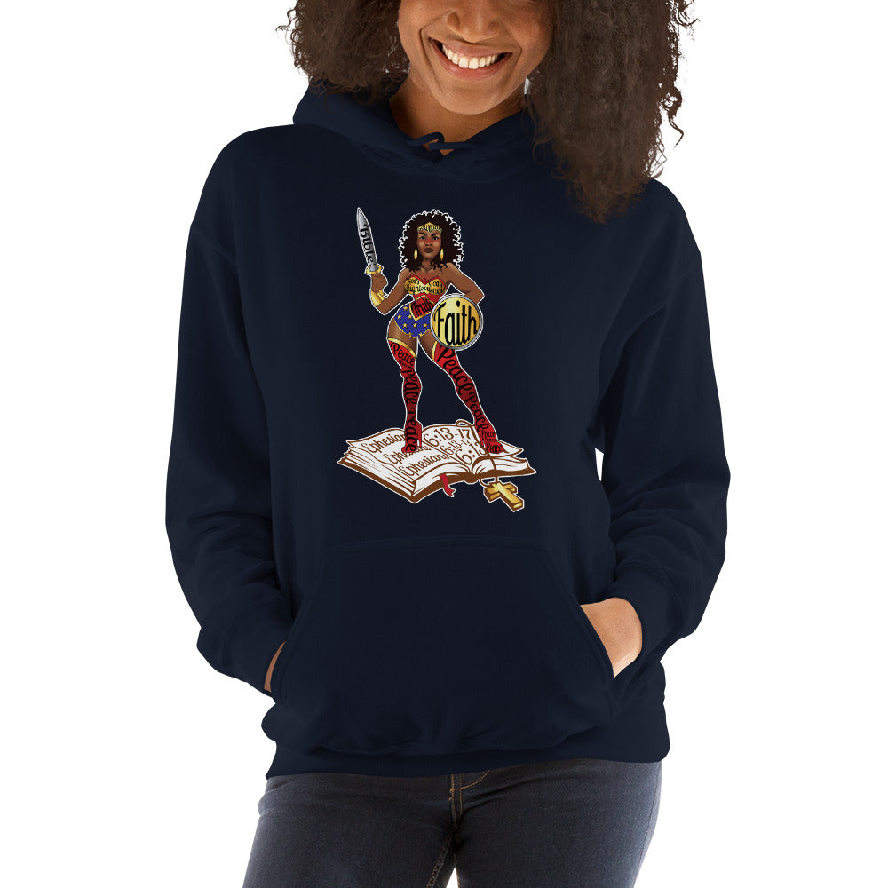 Faith Woman Hoodie - Jean Marie's Faith Apparel 