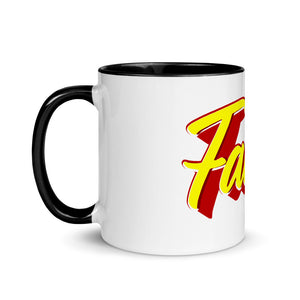 Faith Mug with Color - Jean Marie's Faith Apparel 