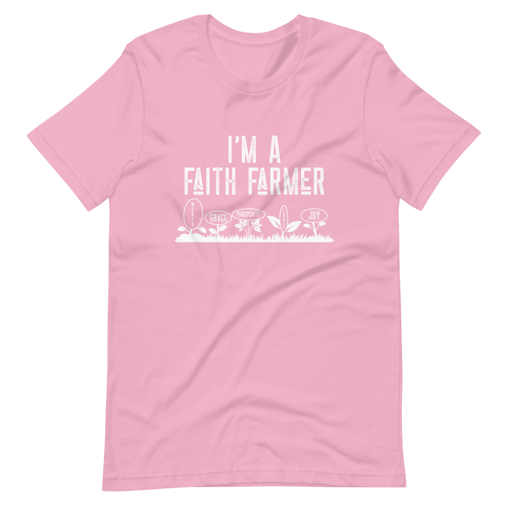 Faith Farmer T-Shirt - Jean Marie's Faith Apparel 