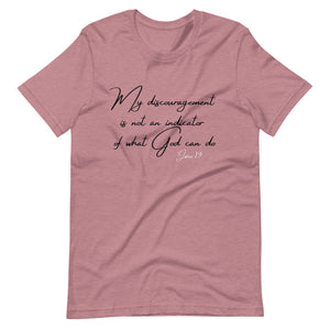 My God is Greater T-Shirt - Jean Marie's Faith Apparel 