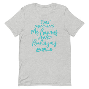 Minding my Business Short-Sleeve T-Shirt - Jean Marie's Faith Apparel 