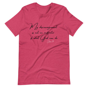 My God is Greater T-Shirt - Jean Marie's Faith Apparel 