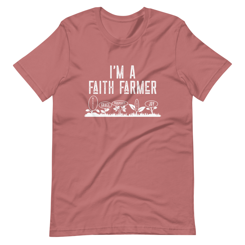 Faith Farmer T-Shirt - Jean Marie's Faith Apparel 