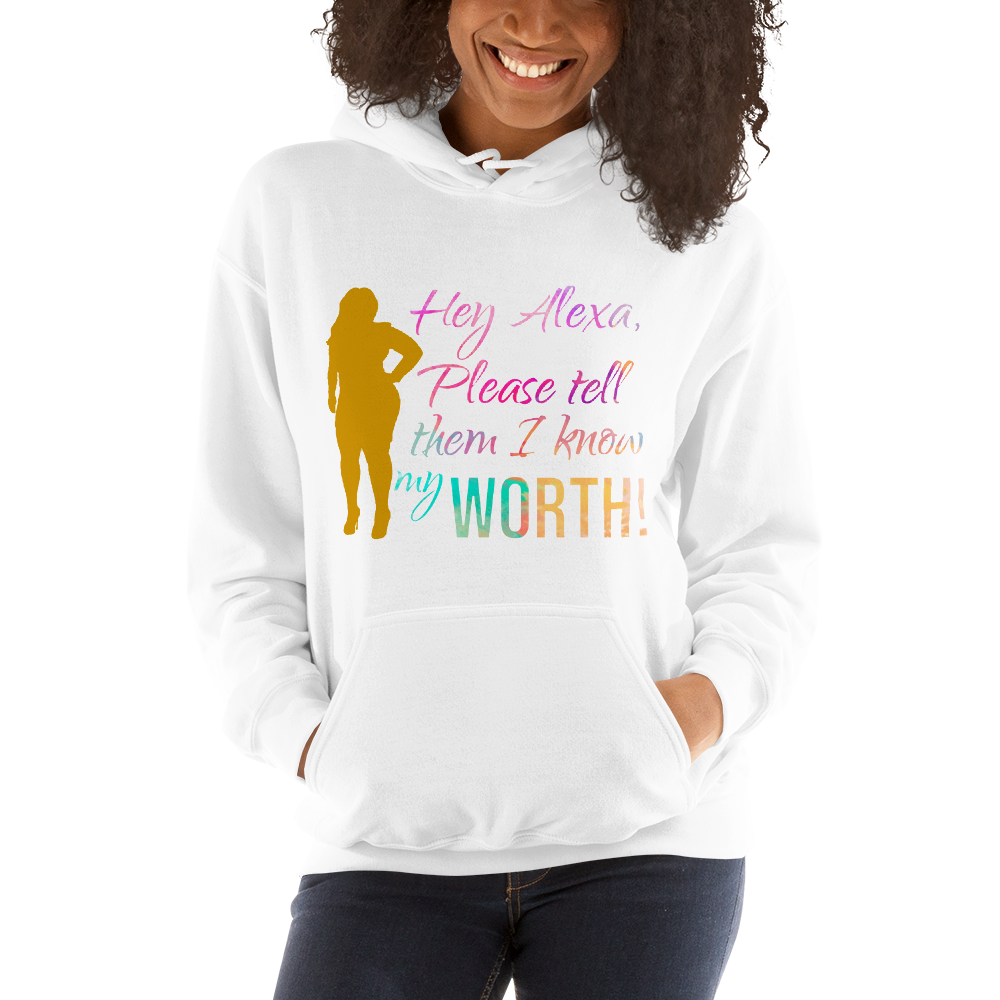 Hey Alexa Hoodie - Jean Marie's Faith Apparel 